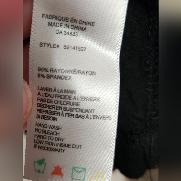 Black Layered Vest Size L - Picture 5 of 5